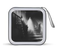 Ghost Spirit Specter Seance Spiritism CD Case DVD Case 40 Capacity CD/DVD Case Holders Wallet Plastic DVD Disc Storage Case for Car Home