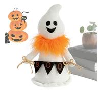Ghost Statuette Halloween Figure Plush Planning Figure Collection for Children Decoration Table for Children and Adults Cute Ghost Decoration Table Decorative Ornament