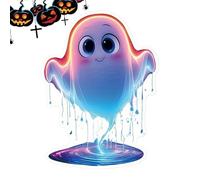 Ghost Stickers, Halloween Ghost Decals, Waterproof Ghost Stickers, Laptop Luggage Sticker Pack, Scary Vinyl Decoration, Reusable Scary Graphics for Truck, Car, Skateboar