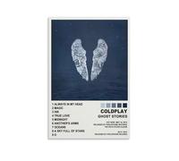Ghost Stories Album Cover Poster Music Tracklist Wall Art Home Decor 20x30inch(50x75cm)
