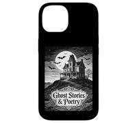 Ghost Stories and Poetry Haunted House Bats Gothic Poet Case for iPhone 14