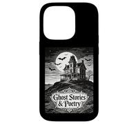 Ghost Stories and Poetry Haunted House Bats Gothic Poet Case for iPhone 14 Pro