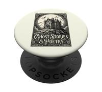 Ghost Stories and Poetry Victorian Haunted House Gothic PopSockets Adhesive PopGrip