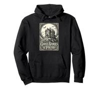Ghost Stories and Poetry Victorian Haunted House Gothic Pullover Hoodie