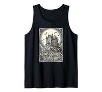 Ghost Stories and Poetry Victorian Haunted House Gothic Tank Top