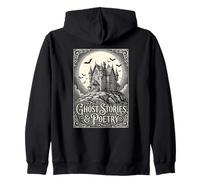 Ghost Stories and Poetry Victorian Haunted House Gothic Zip Hoodie