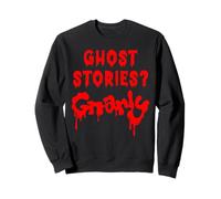 Ghost stories gnarly spooky halloween horror Fun Sweatshirt
