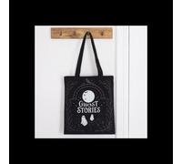 Ghost Stories Moonlit Cemetery Tote Bag For Book Lovers