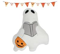 Ghost Stuffed Animal 17.72 X 15.75inch Sofa Scary Reading Book Decoration