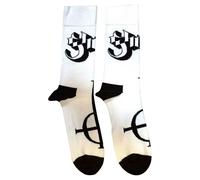 Ghost Symbol Mono Womens Ankle Socks