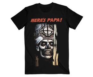 Ghost T Shirt Heres Papa Band Logo new Official Mens Black XXL