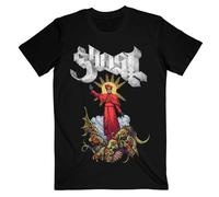 Ghost T Shirt Plague Bringer band Logo new Official Mens Black