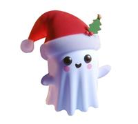 Ghost Table Decor, Cartoon 2D Resin Table Figurines, Cute Ghost Decorations, Decorative Sculpture for Bedroom, Bookshelves