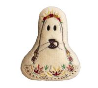 Ghost Throw Pillow - Halloween Cute Spooky Soft Decorative Stuffed Cushion