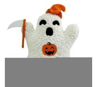 Ghost Throw Pillows - Spooky Ghosts Shape Pillow | Plush Halloween Cushion | Soft Horror Sleeper Hallovween Sofa Decor, Cute Gost Themed Bolster For Couch, Bed, Living Room, Spuky Holiday Decoration