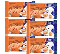 Ghost Toast Cinnamon Toast Flavored Chocolate Wafer Bar 42g - Limited Edition Halloween Snack - Kkt (6 x Bars, Ghost Toast Cinnamon Toast Flavored Chocolate Wafer Bar)
