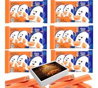 Ghost Toast Cinnamon Toast-Flavored Creme Chocolate Bar 42g - Halloween Ghost Toast Bar - kta (6 x Bars)