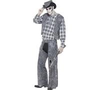 GHOST TOWN COWBOY ADULT FANCY DRESS COSTUME