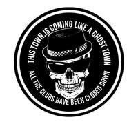 Ghost Town Ska DJ Vinyl Turntable Slipmat