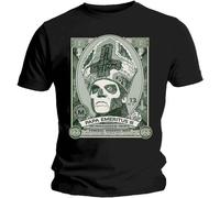 Papa Cash Dollar T Shirt Ghost Black XL
