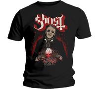 (S, Black) Ghost Unisex Adult Danse Macabre T-Shirt