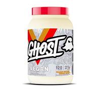 GHOST Vegan Protein 980g, 28 Servings, 20g of Protein, 120 Calories (Peanut Butter Cereal Milk)