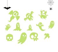Ghost Wall Stickers Halloween Party Night Glow Decals
