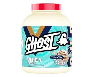 Ghost Whey Protein Powder | 100% Whey Protein Blend with Natural Digestive Enzymes | 25g Protein from Isolate, Concentrate & Hydrolyzed Whey Protein | Soy Free, Gluten Free | 64 Servings, 5LB
