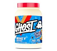 GHOST Whey Protein Powder, Chips Ahoy - 2LB Tub, 25G of Protein - Chocolate Chip Cookie Flavored Isolate, Concentrate & Hydrolyzed Whey Protein Blend