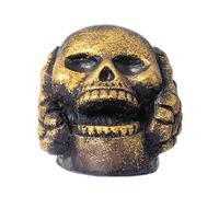 Ghost Whistle - Screaming Skull Whistle,Horror Prank Death Novelty Strange Noise Skeleton for Halloween Keepsake Adults Kids Party Supplies