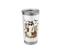 Ghost with Leopard Print Accessories Stainless Steel Insulated Tumbler