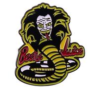 Ghost with the Most Horror Comedy Movie Cobra Snake 1.25" Enamel Pin Badge