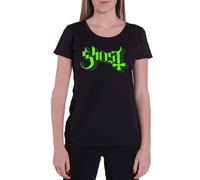 Green Keyline Logo Skinny Fit T Shirt Ghost Black XL