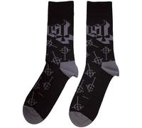 Ghost Symbol Pattern Womens Ankle Socks