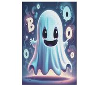 Ghost Wooden Jigsaw Puzzles 1000 Piece Puzzle For Adults. Challenging To Complete But Fun And Humorous Jigsaws 78×53cm