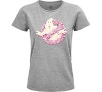 GHOSTBUSTER Women's Woghosdts020 T-Shirt, Flecked Grey, XL