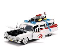 JADA 1/24 CADILLAC GHOSTBUSTERS ECTO-1 WHITE / RED 99731