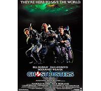 Ghostbusters 1984 Classic Vintage 80's Movie Poster Art Glossy Poster (A4 210 x 297 mm)