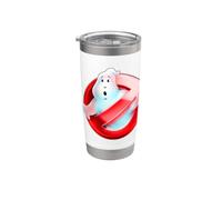 Ghostbusters 1984 Movie No-Ghost 3D Glossy Insignia Emblem Stainless Steel Insulated Tumbler