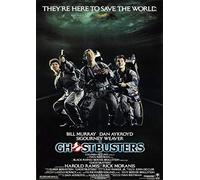 Ghostbusters 1984 Movie Poster Framed or Unframed Glossy Poster (A2-420 × 594 mm Unframed)
