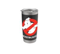 Ghostbusters 1984 Movie Title Text Signage No-Ghost Emblem Stainless Steel Insulated Tumbler