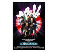 Ghostbusters 2 (1989) V2 Movie Poster Framed or Unframed Glossy Poster (A1-594 × 841 mm Unframed)