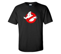 Ghostbusters 80s Movie Inspired Retro Mens T-Shirt (Medium) Black