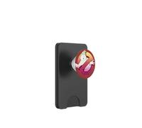 Ghostbusters 80s Synthwave Outrun Sunset No-Ghost Vintage PopSockets PopWallet for MagSafe