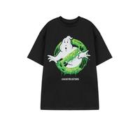 Ghostbusters Adult Short Sleeved T-Shirt (Black) in Black | Size: Small Ghostbusters Black S