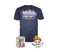Ghostbusters Funko Afterlife POP! & Tee Box Stay Puft Quality Marshmallows Size S