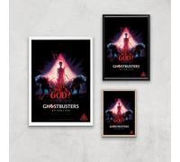Ghostbusters Are You A God? Giclee Art Print - A2 - Black Frame