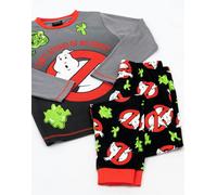 Ghostbusters Boys Multicoloured Logo Long Sleeve Long Leg Pyjama Set [dis] - 6-7 Years