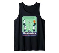 Ghostbusters Cartoon Characters Retro Advertisement Movie Tank Top