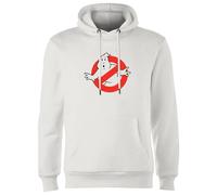 Ghostbusters Classic Logo Hoodie - White | Size: Small Ghostbusters White S